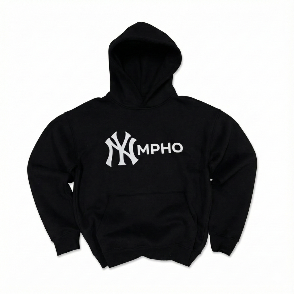 BLACK NYMPHO HOODIE