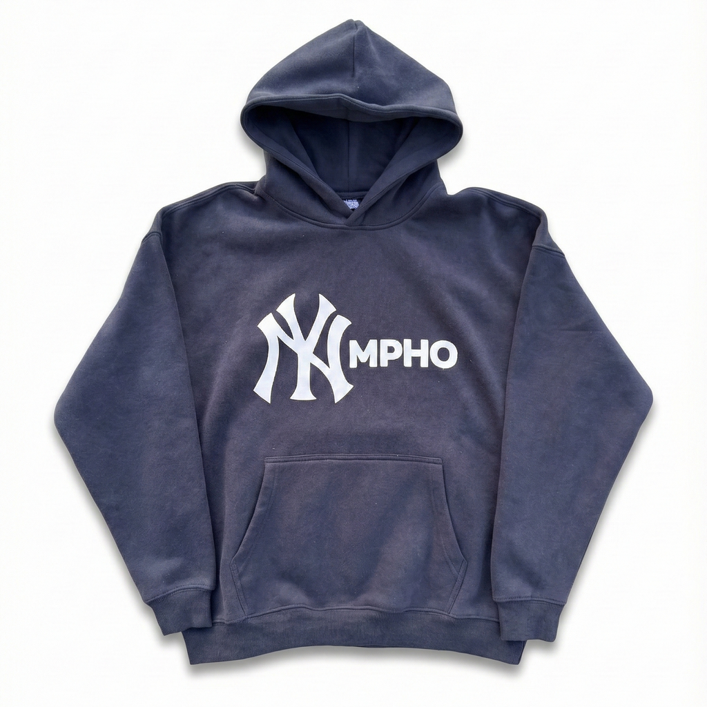 NAVY BLUE NYMPHO HOODIE